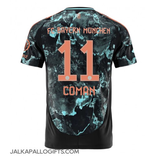 Bayern Munich Kingsley Coman #11 Vieraspaita 2024-25 Lyhythihainen